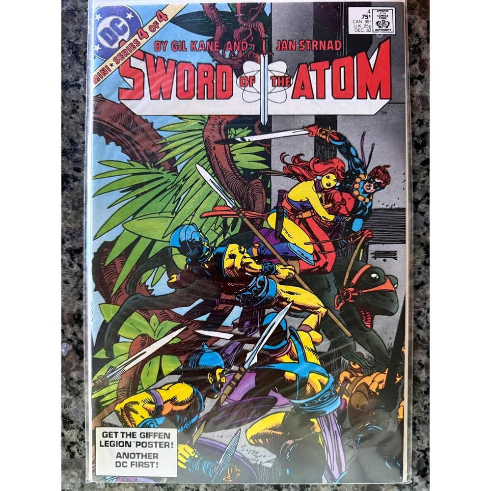 DC Comics Sword of the Atom #4 Dec 1983 Gil Kane Jan Strnad Bronze Age Comic NM9